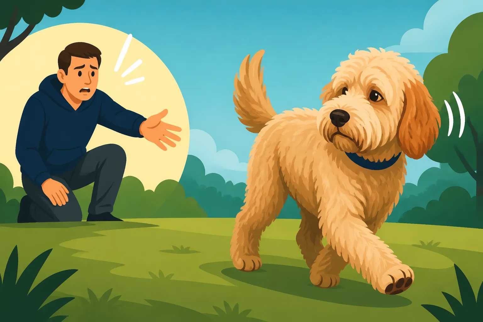 A Labradoodle That Ignores a Recall It Knew