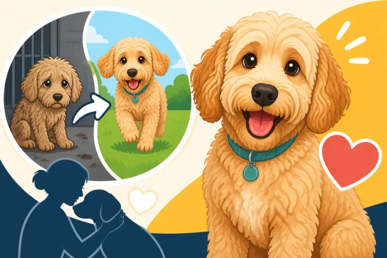 Doodle Rescue and the Two Year Old Labradoodle