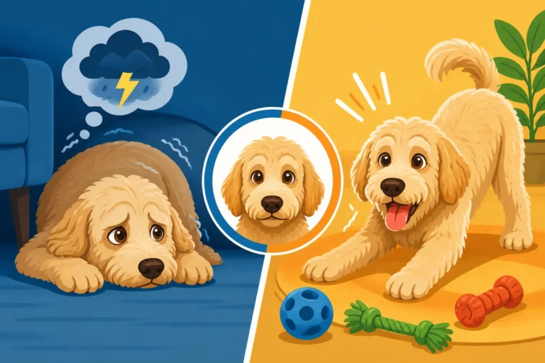 Telling an Anxious Labradoodle From an Under Exercised One