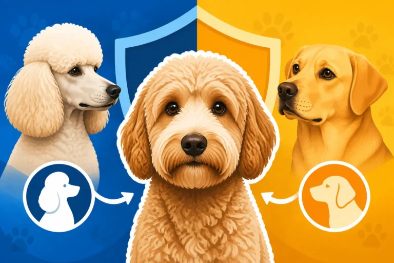 Whether a Labradoodle Guards From the Poodle or Labrador Side