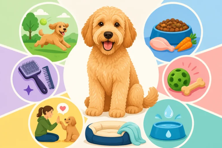 What a Labradoodle Needs Daily