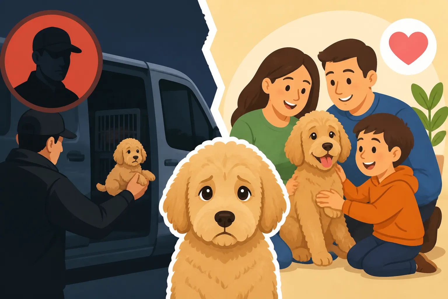The Labradoodle Sold Through a Puppy Broker