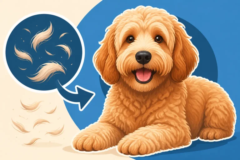 The Hair Coat Labradoodle That Sheds