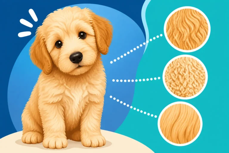 Telling a Labradoodle's Coat Type at Eight Weeks