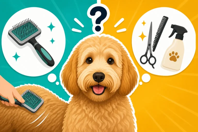 Whether Brushing the Top Coat Is Enough on a Labradoodle
