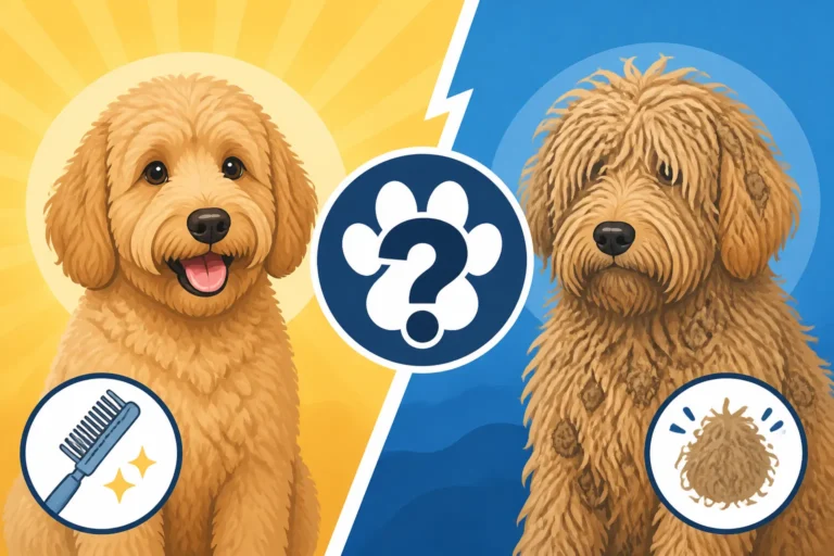 Whether a Labradoodle's Adult Coat Mats More
