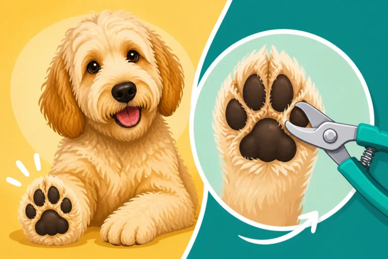 Whether a Labradoodle's Feet Need Trimming