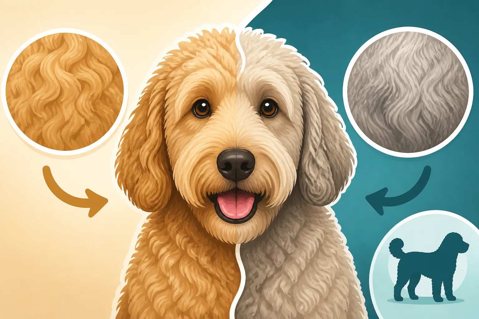 What Changes in an Old Labradoodle's Coat