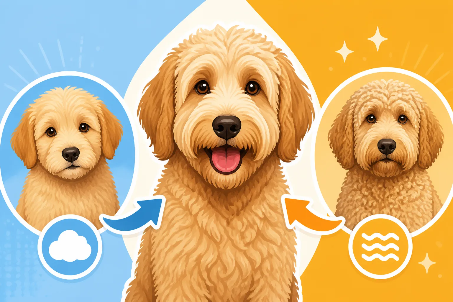 Whether a Labradoodle's Coat Changes Texture With Age