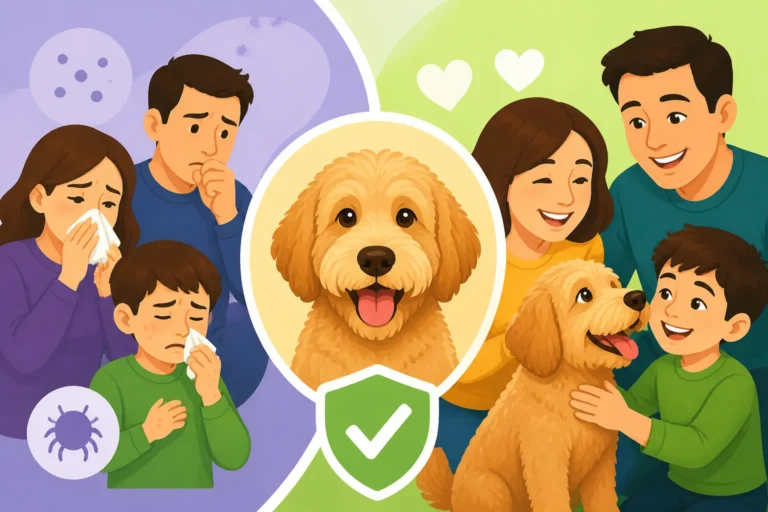 Whether an Allergic Family Should Meet a Labradoodle First
