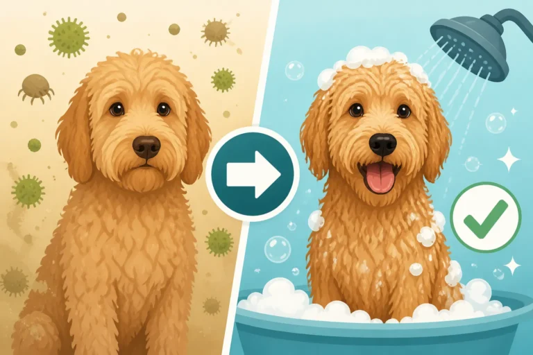 Whether Bathing Reduces Allergens on a Labradoodle