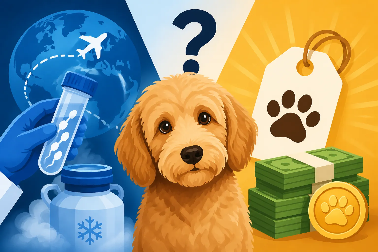 Whether Imported Semen Is Behind a Labradoodle's Price