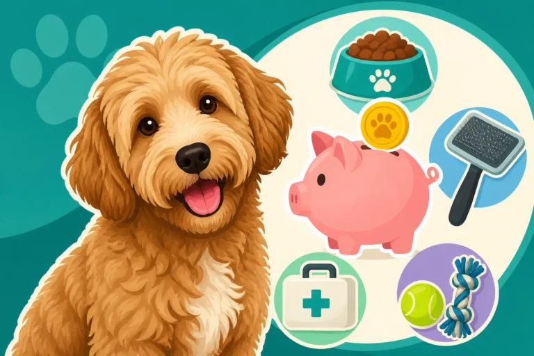 What a Hair Coated Labradoodle Costs to Keep