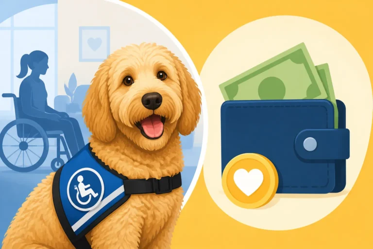 What an Assistance Dog Program Charges for a Labradoodle
