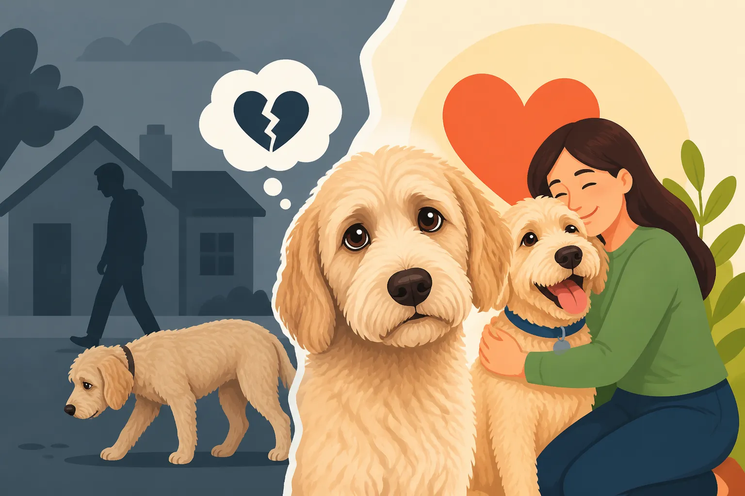 Why a Labradoodle Reaches Rescue at Two