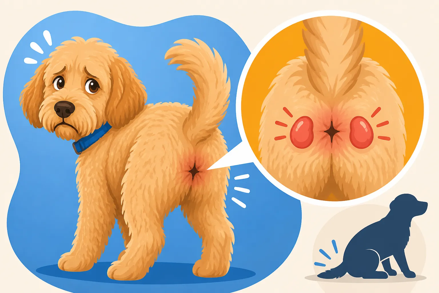 Anal Gland Trouble in a Labradoodle