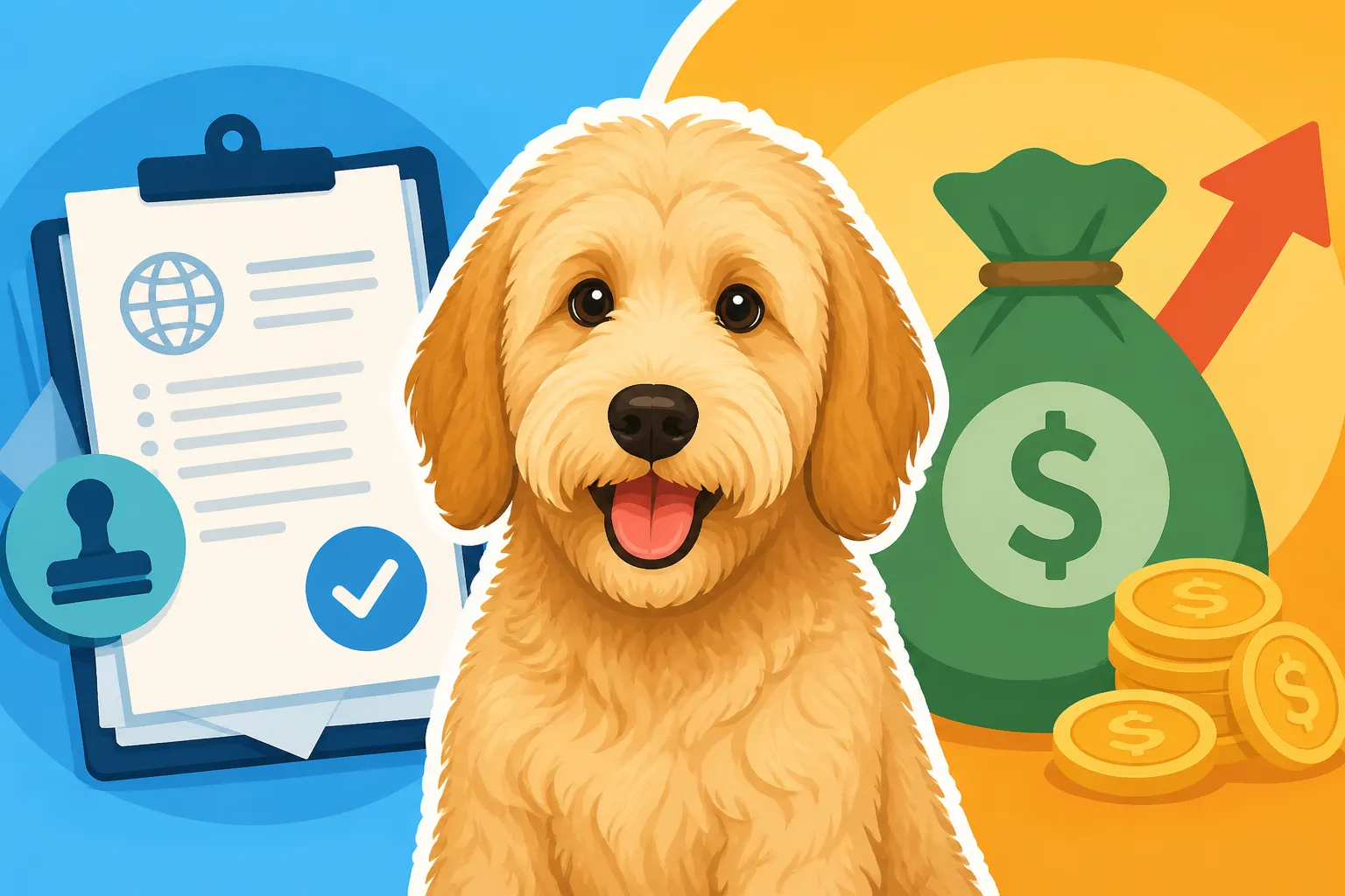 Whether Import Paperwork Adds to a Labradoodle's Price