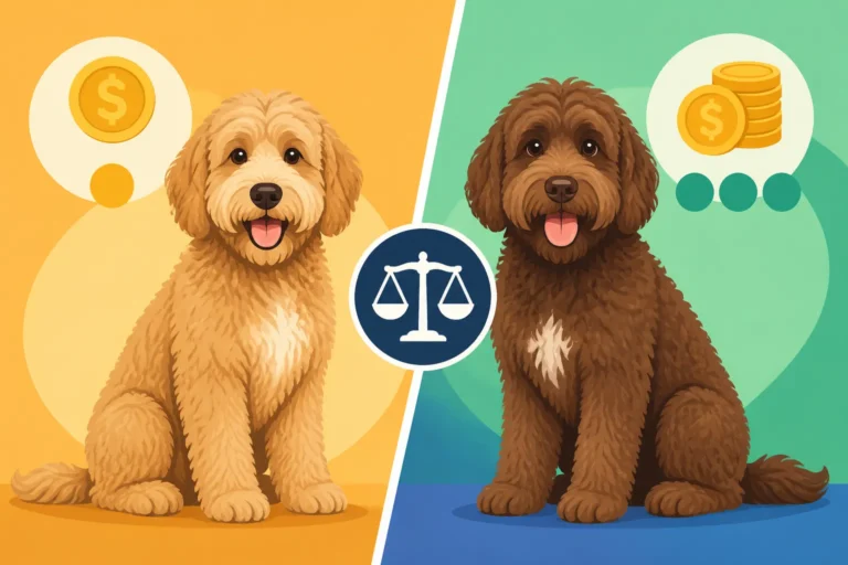 Whether an Australian Cobberdog Is Priced Above a Labradoodle