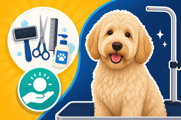 What a Full Groom Costs on a Wool Coated Labradoodle