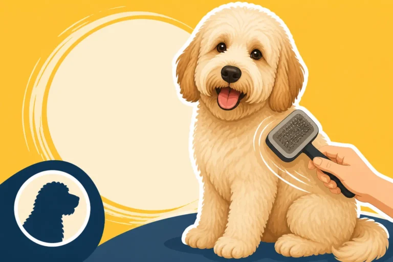 Teaching Yourself to Line Brush a Labradoodle