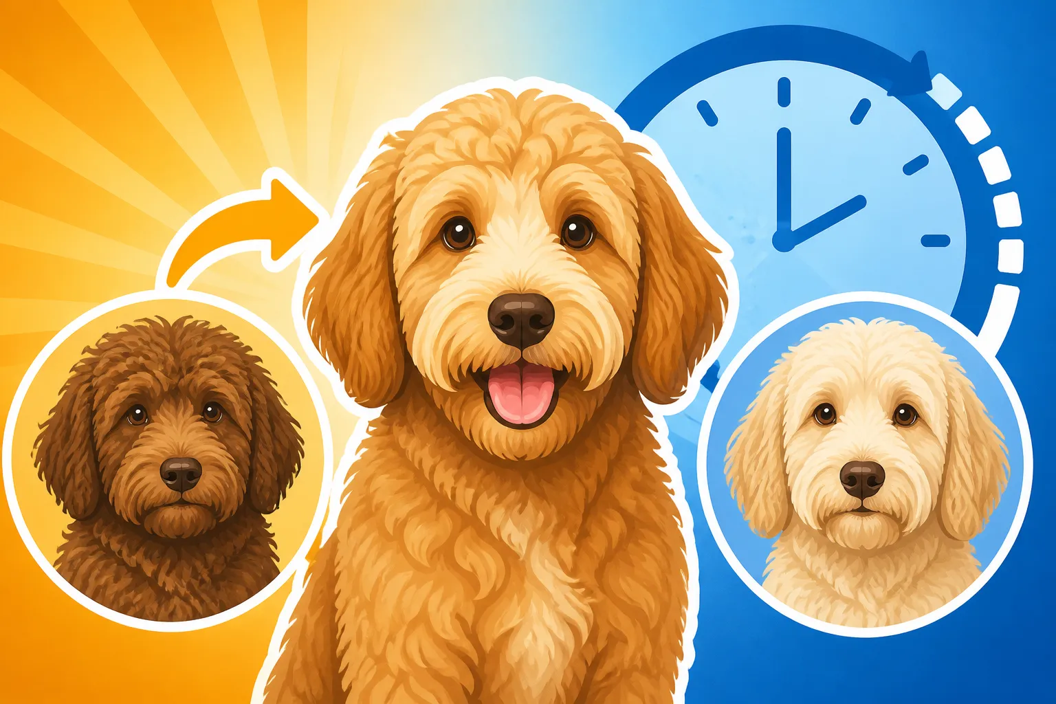 How Long a Labradoodle's Coat Change Lasts