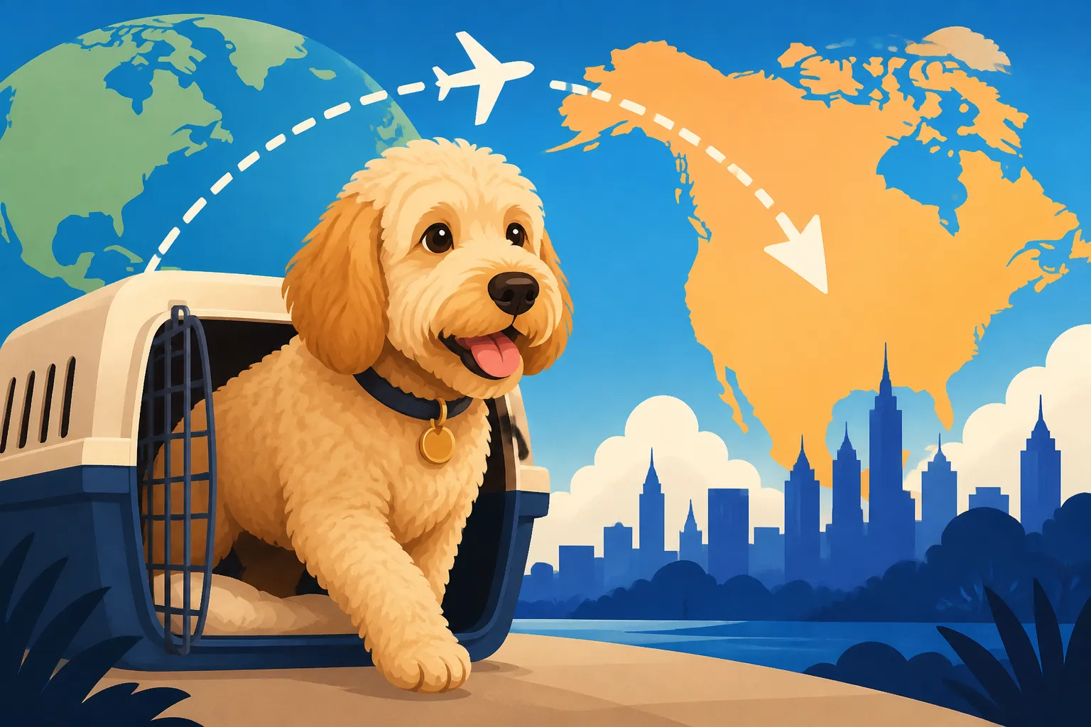 How the Labradoodle Reached America