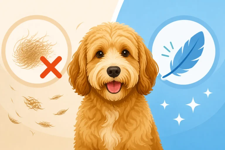 Whether an Australian Labradoodle Sheds Less