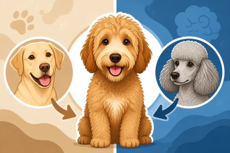 Whether an F1b Labradoodle Is More Poodle