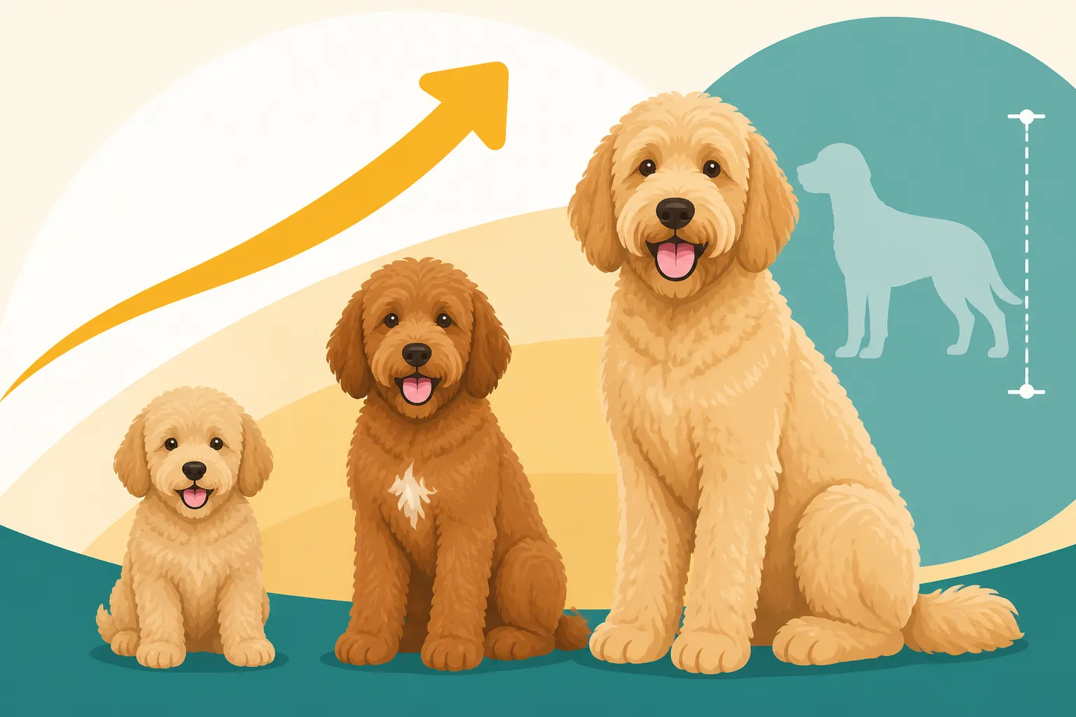 How Big a Standard Labradoodle Gets