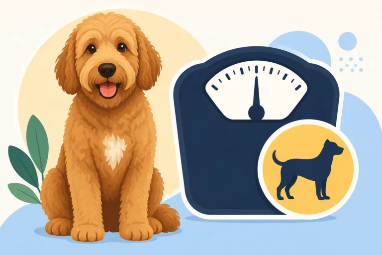 The Weight a Medium Labradoodle Settles At