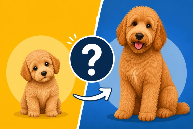 Whether a Miniature Labradoodle Grows Bigger Than Promised