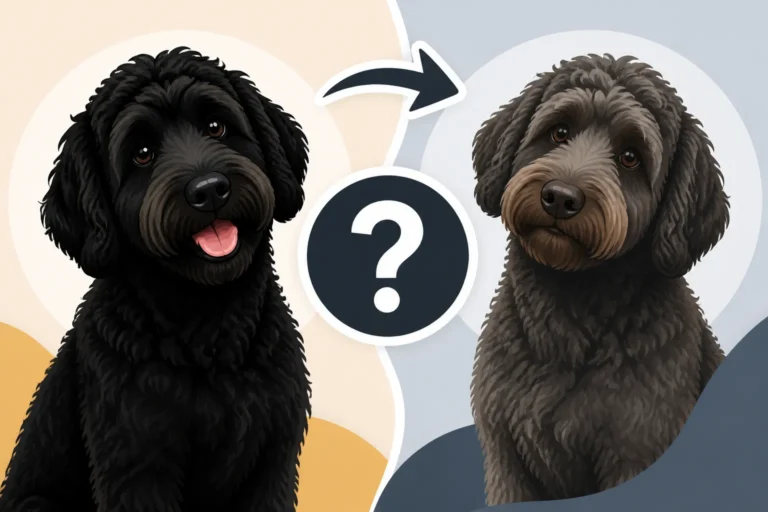 Whether a Black Labradoodle Fades