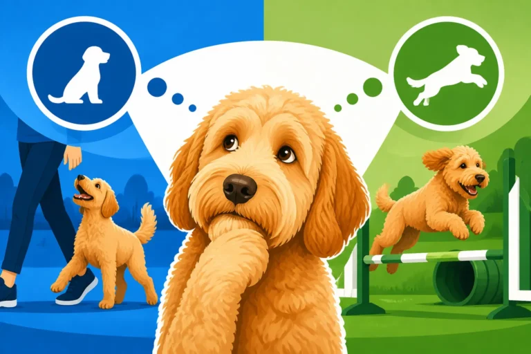 Whether a Labradoodle Competes in AKC Sports