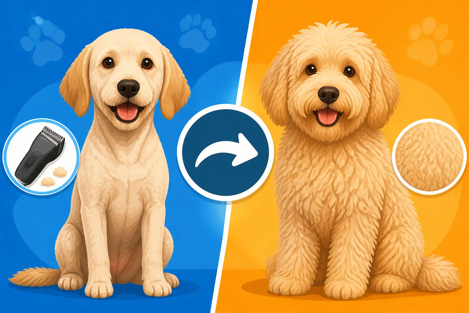 Whether a Shaved Labradoodle Comes Back Woollier