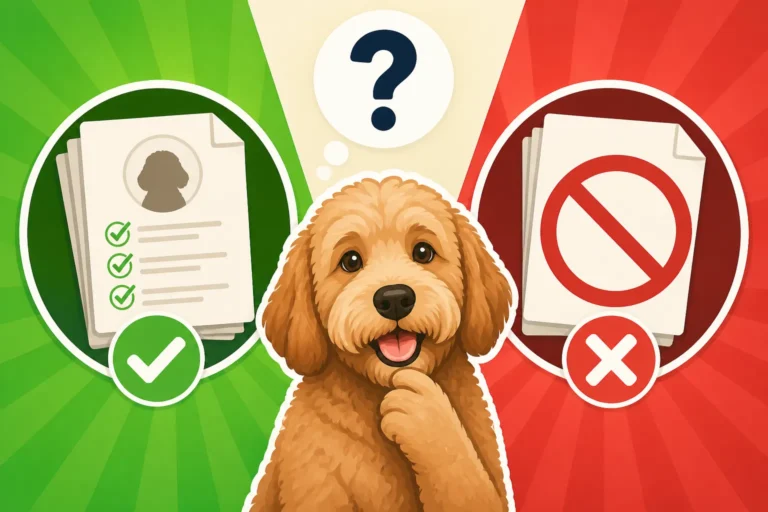Whether Papers Matter When Buying a Labradoodle
