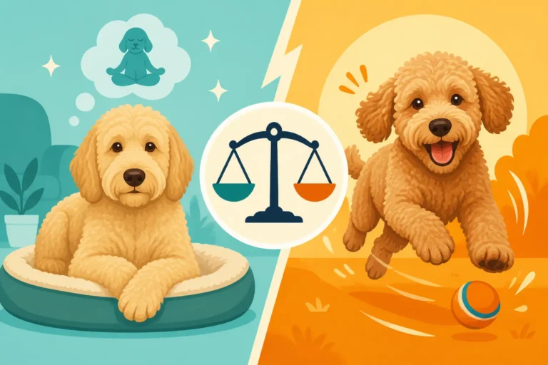Whether a Goldendoodle Is Calmer Than a Labradoodle