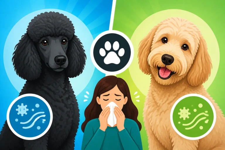 Whether a Standard Poodle Beats a Labradoodle for Allergies