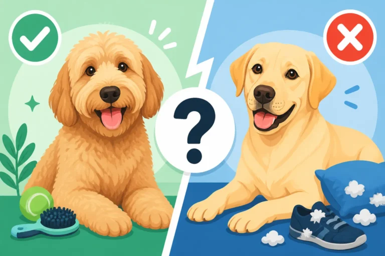 Whether a Labradoodle Is Easier Than a Labrador