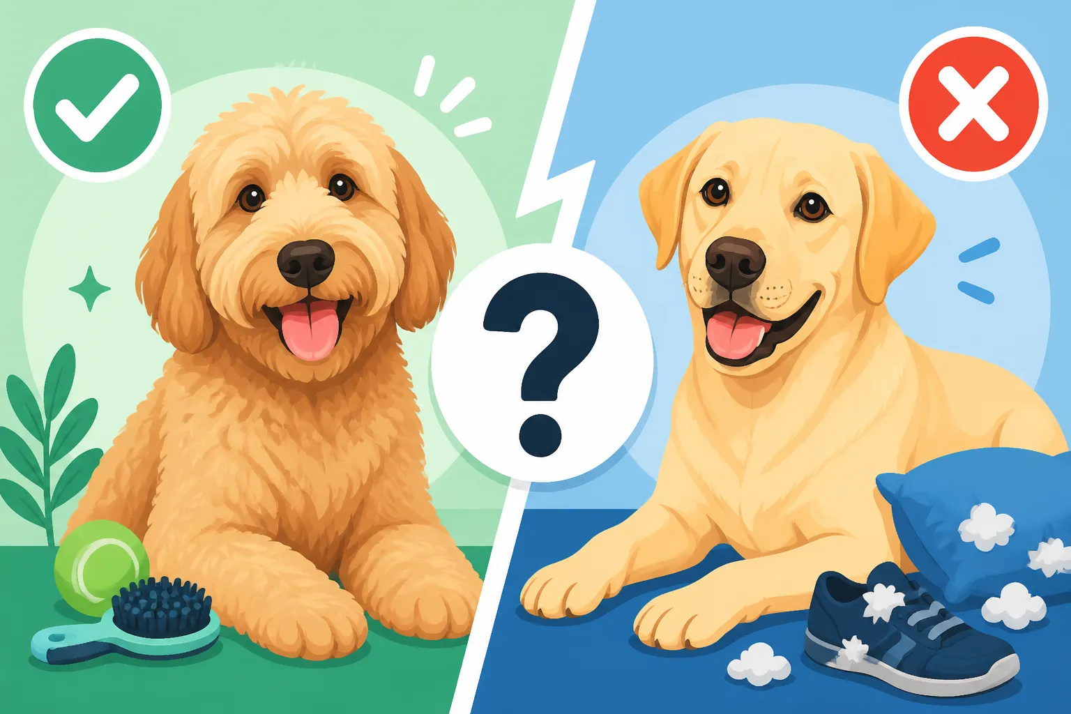 Whether a Labradoodle Is Easier Than a Labrador