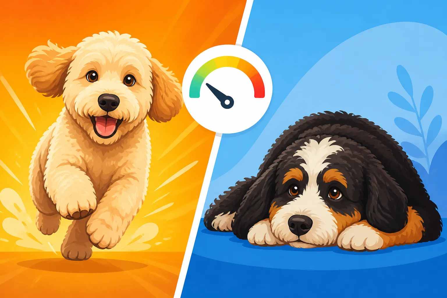 Whether a Bernedoodle Slows Down Sooner Than a Labradoodle