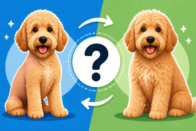 Whether a Labradoodle's Coat Grows Back the Same