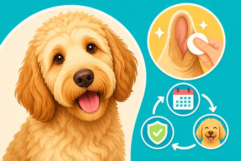 How Often a Labradoodle's Ears Should Be Cleaned
