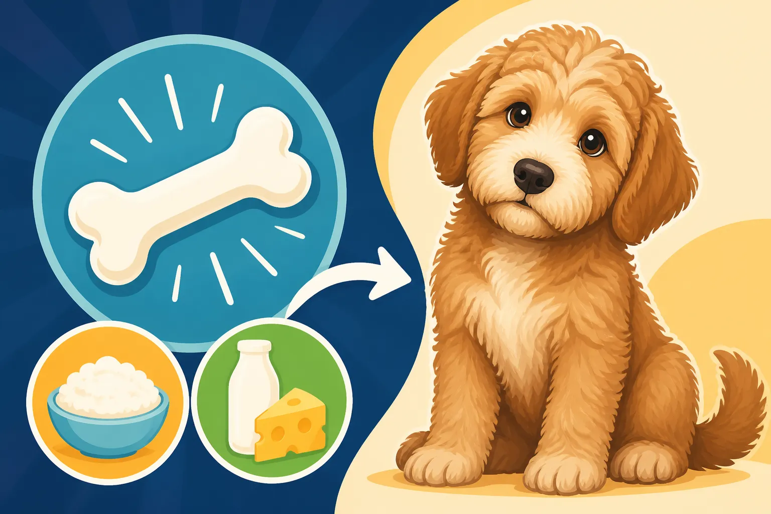 Whether Calcium Levels Matter for a Growing Labradoodle