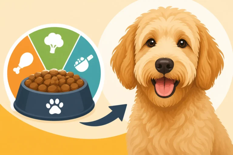 How Much an Adult Labradoodle Eats Daily