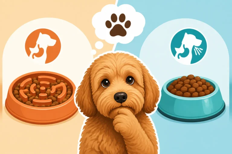 Whether a Miniature Labradoodle Eats Differently