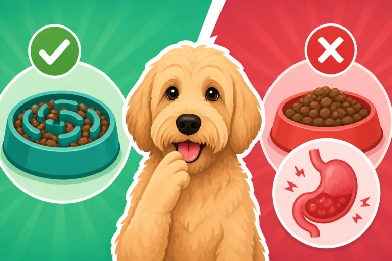 Whether a Slow Feeder Cuts a Labradoodle's Bloat Risk