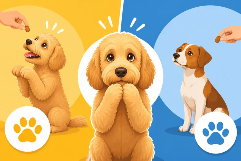 Whether a Labradoodle Begs More Than Other Dogs