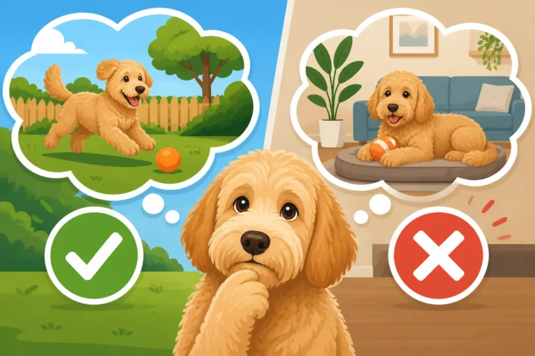 Whether a Labradoodle Needs a Yard