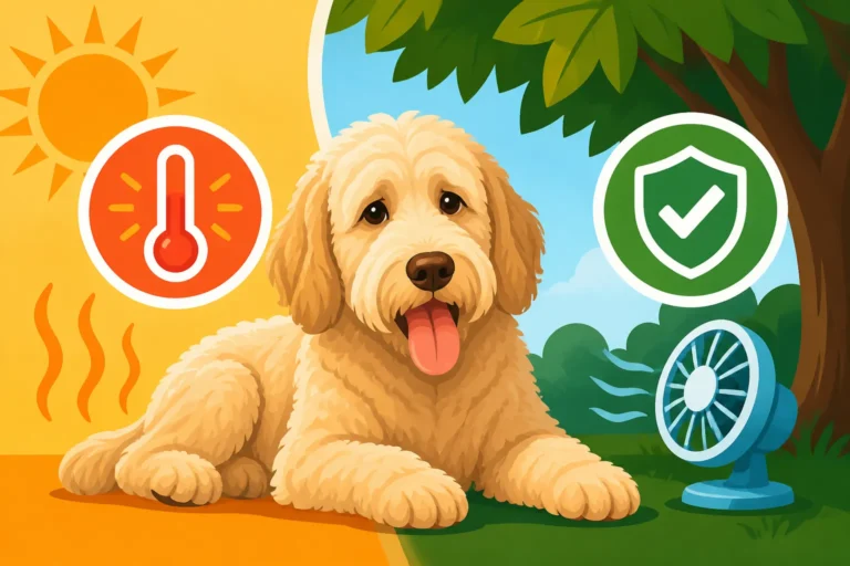 Whether a Labradoodle Overheats in Summer