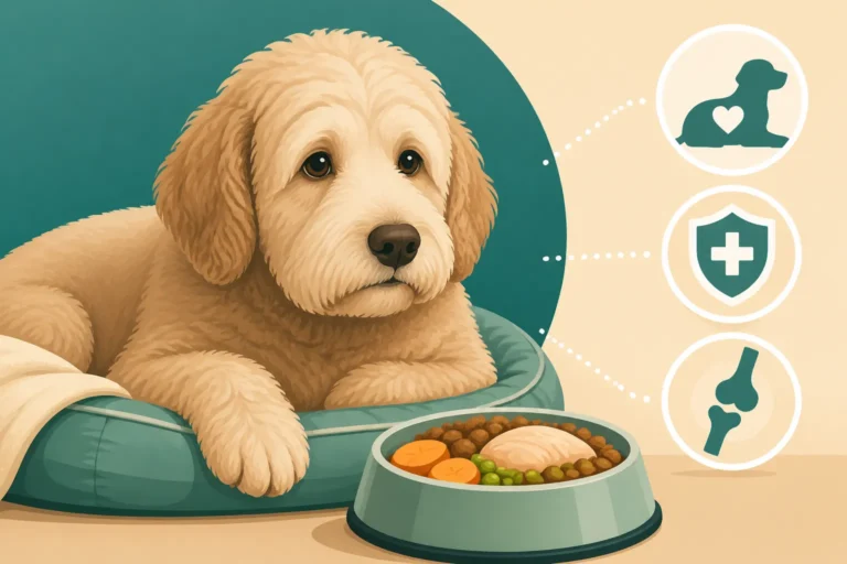 Feeding an Old Labradoodle That Has Slowed Down